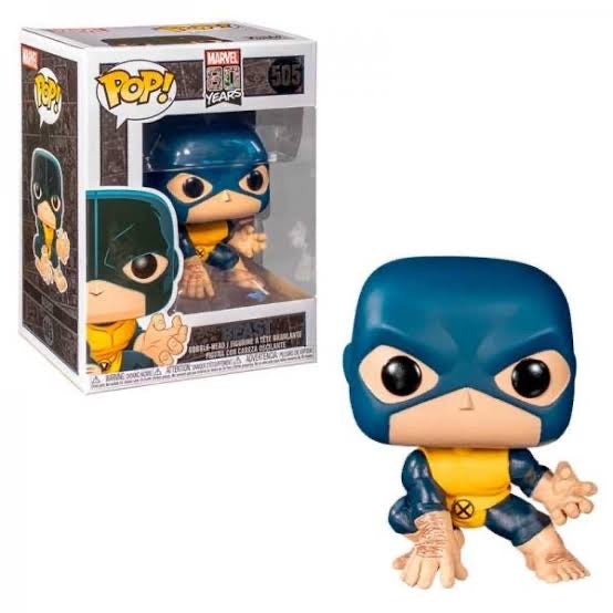 Funko Pop 80th Beast X-Men Primera apariencia