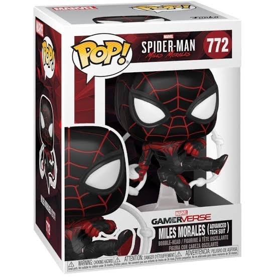 Miles Morales Advanced Tech Suit Funko Pop Gameverse Marvel