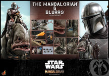 The Mandalorian: Mandalorian and Blurrg Figure Set PREVENTA Coleccionable Hot Toys