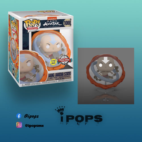 Super Anng Avatar State Glow Funko pop 6 pulgadas PREVENTA Exclusivo