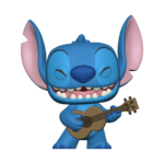 Stitch con Ukelele Funko Pop Disney Lilo y Stitch